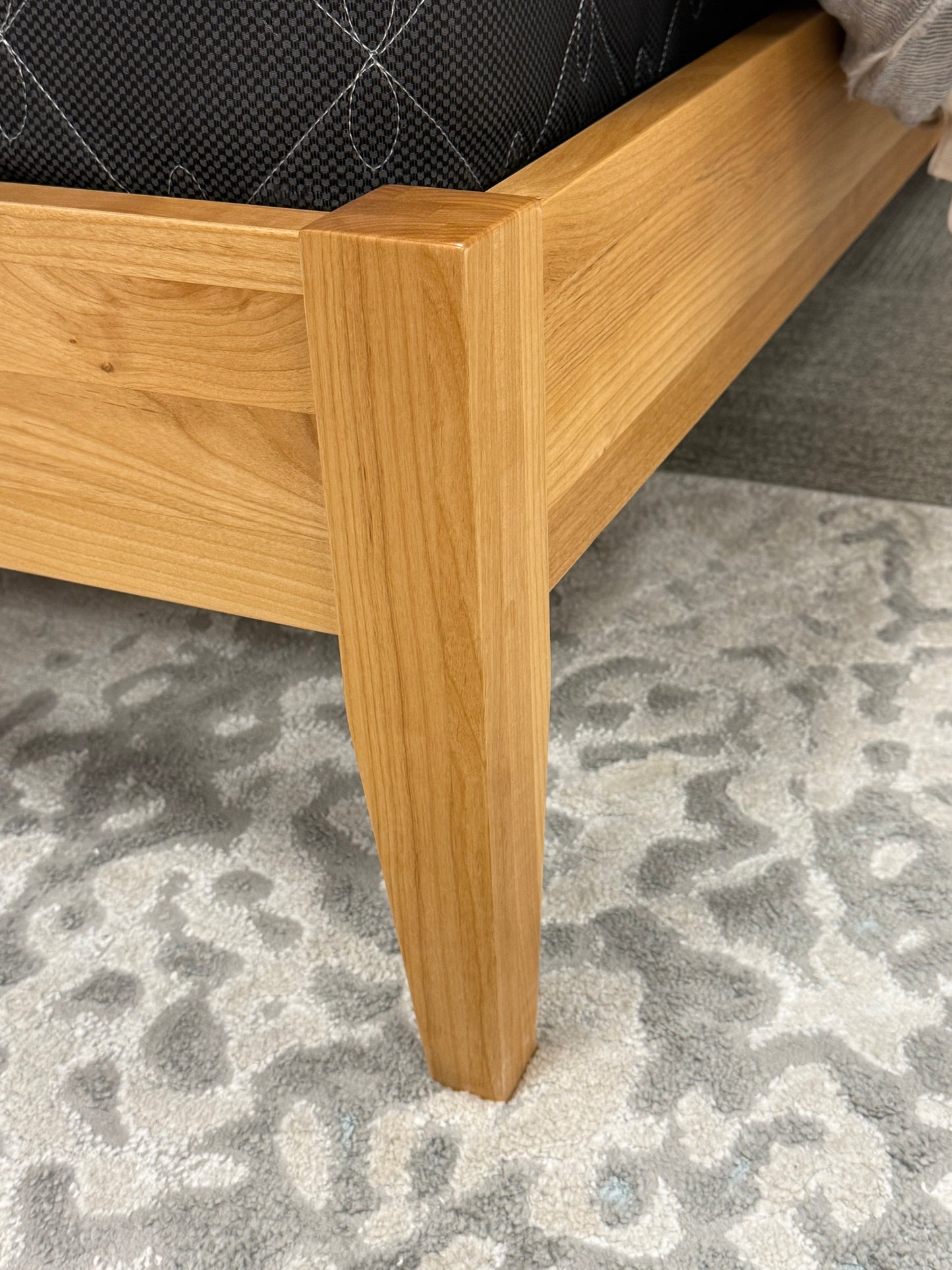 Scandinavian Wood Queen Platform Bed