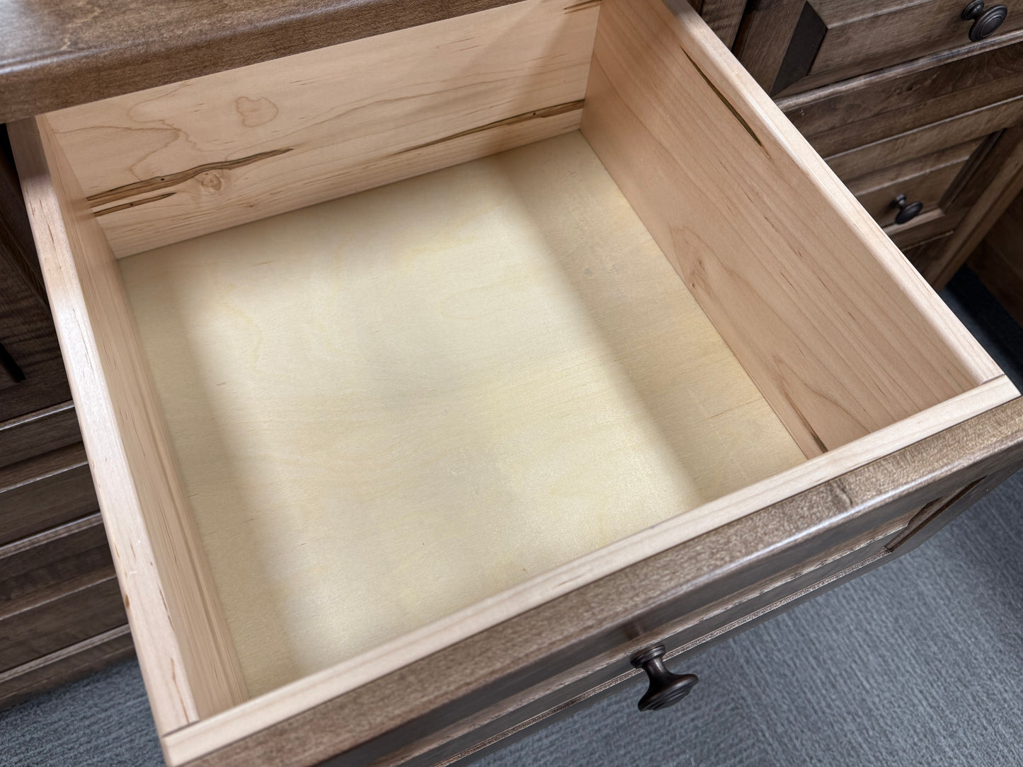 Solid Wood 7-Drawer Dresser