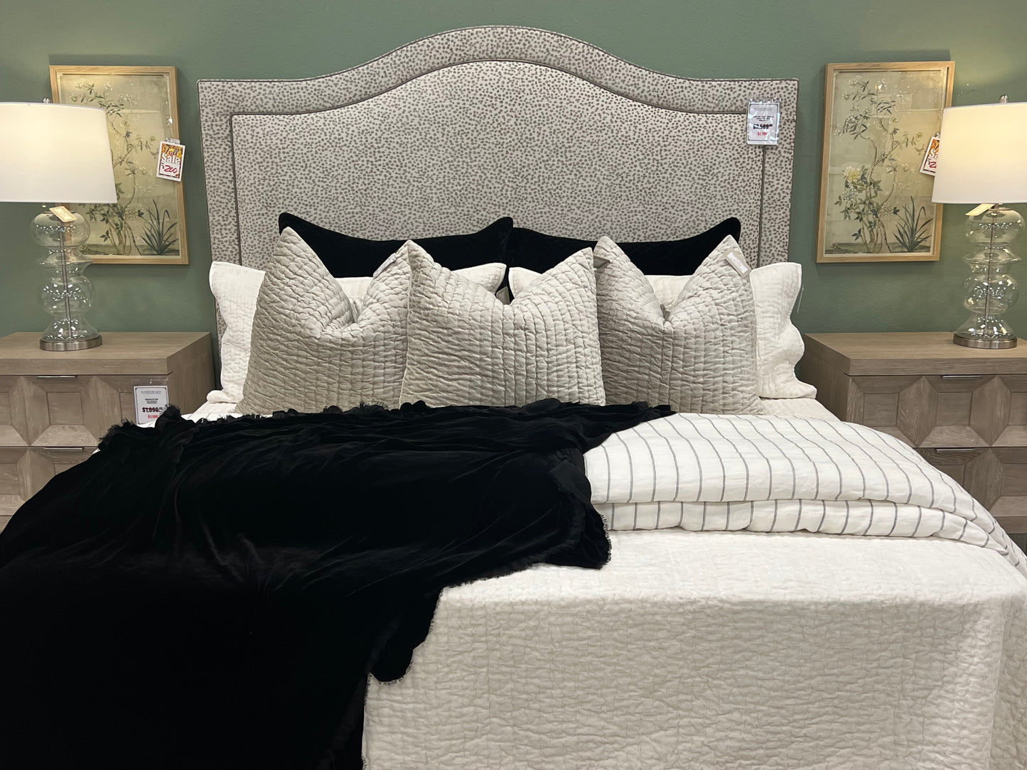Silk & Velvet Deluxe Black Sham
