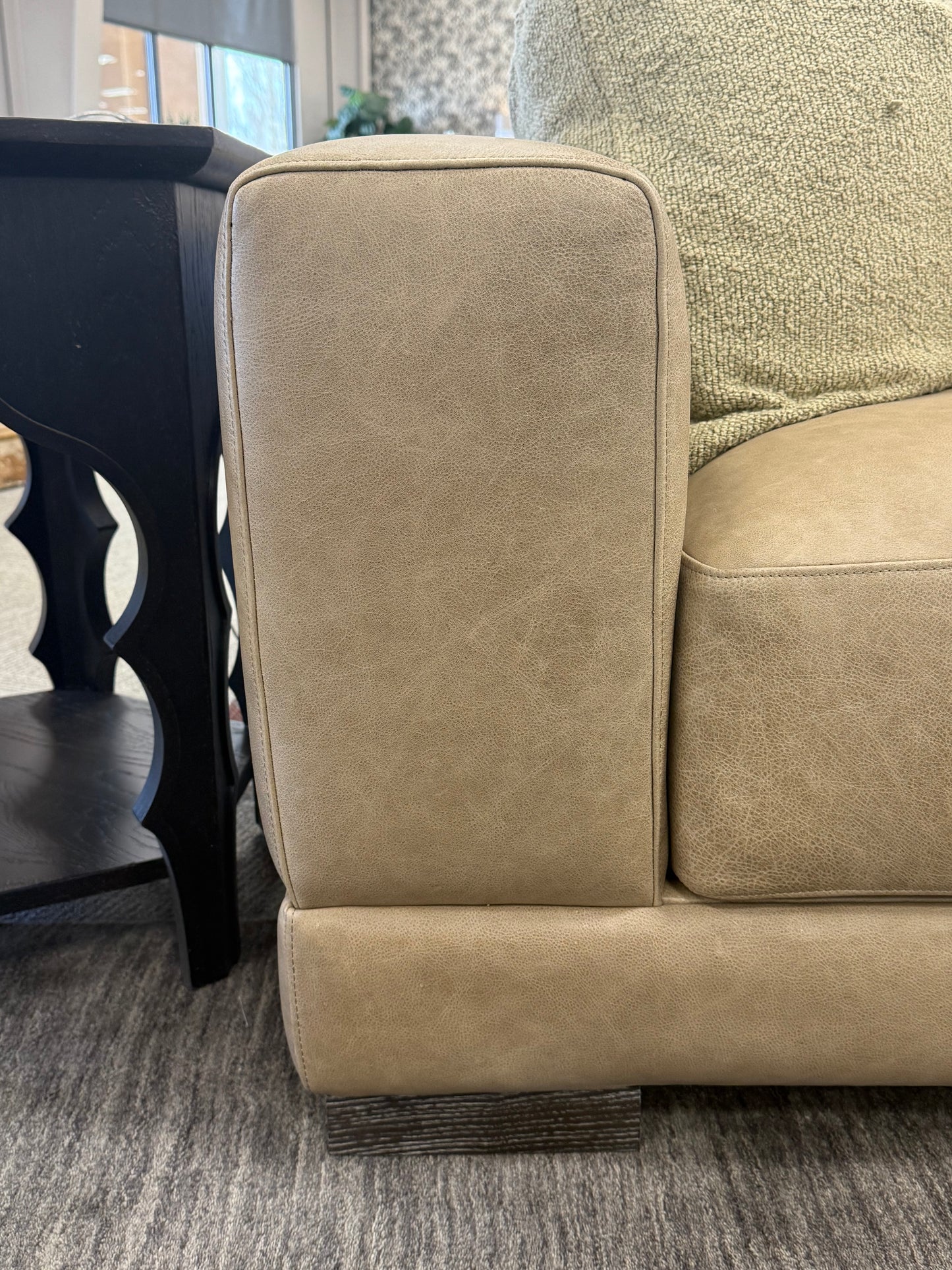 Modern Leather Sectional