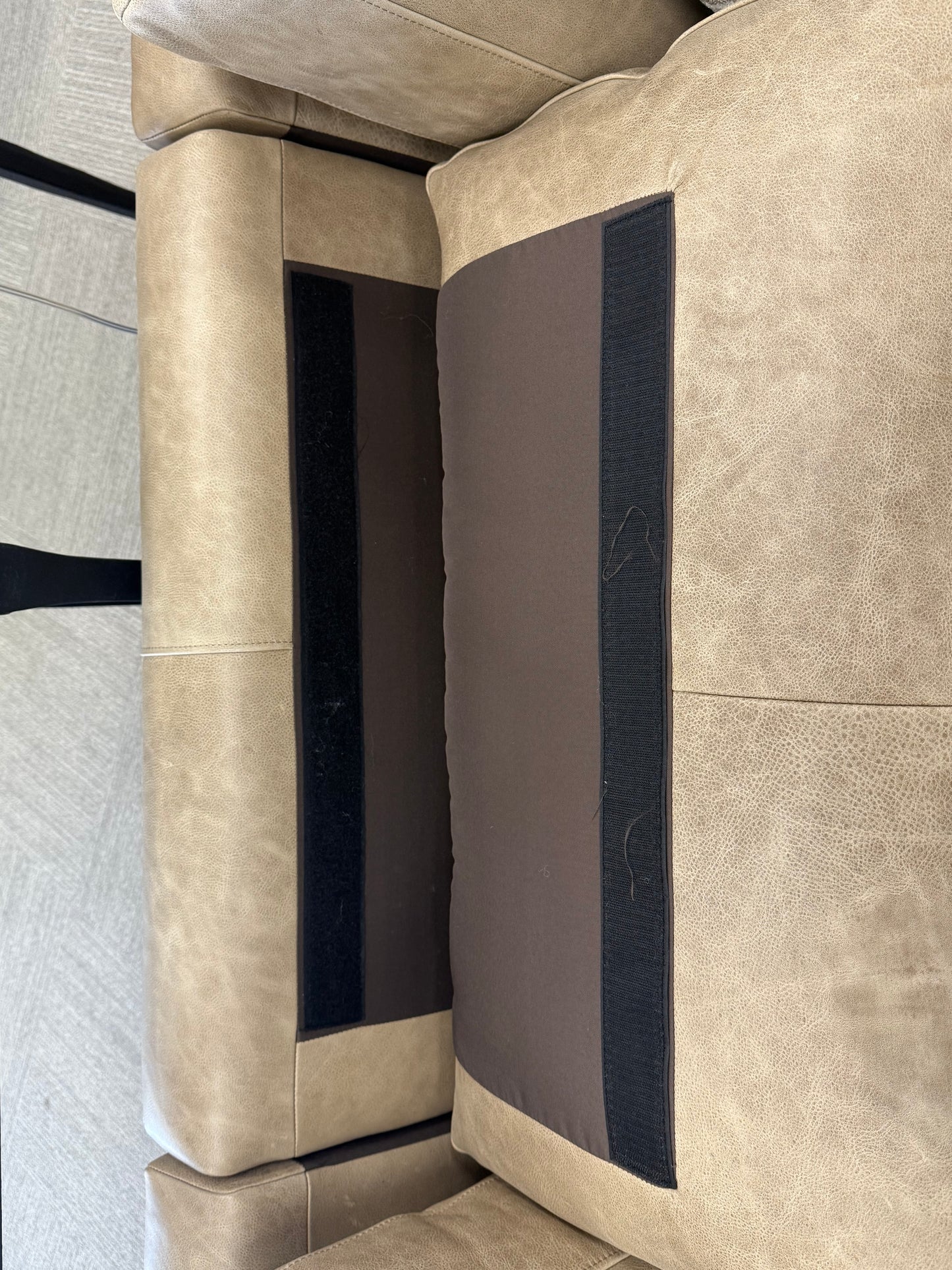 Modern Leather Sectional
