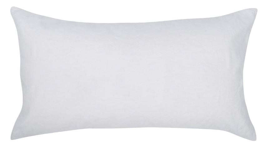 White Linen King Sham