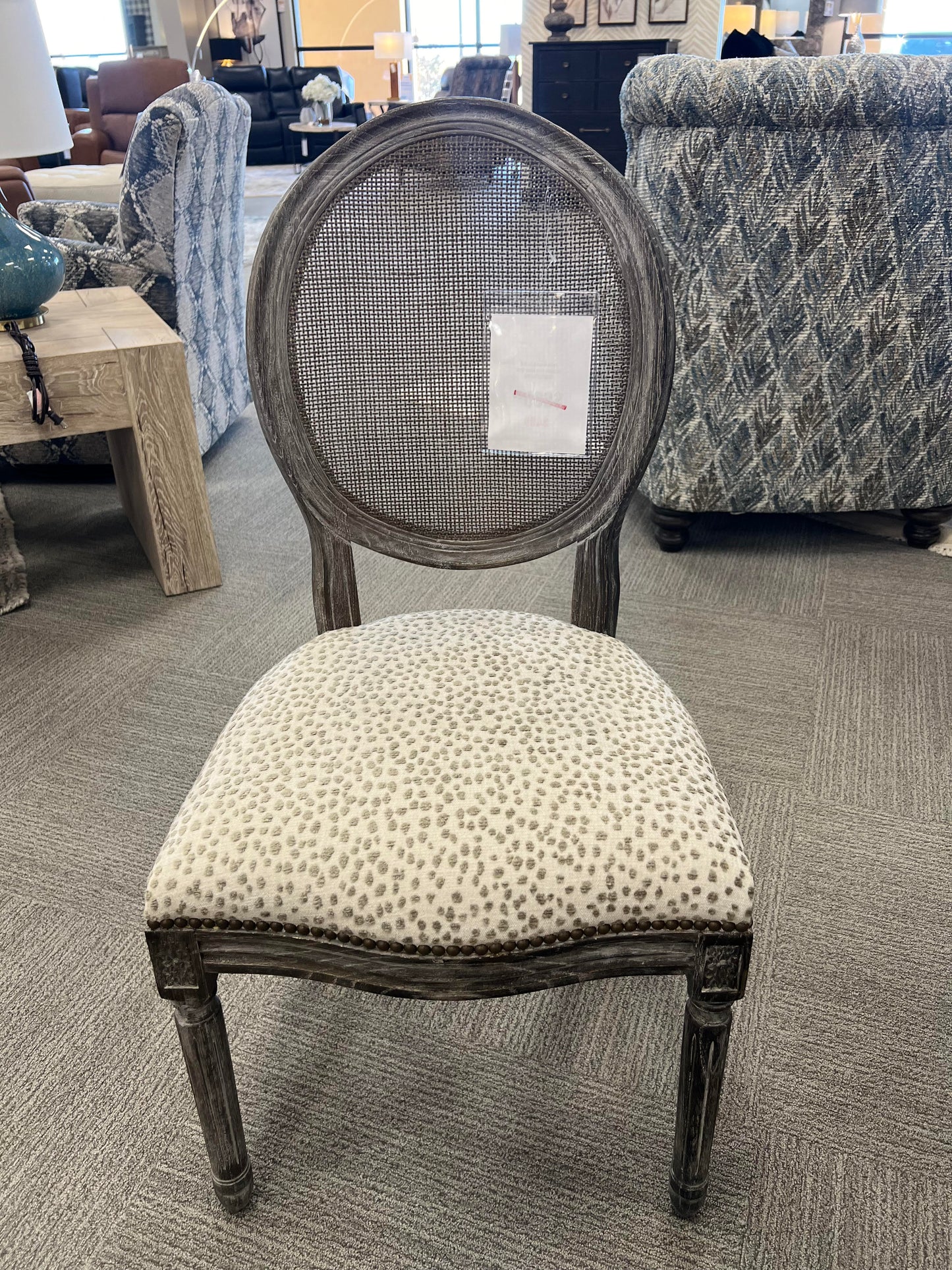 Oval Back Dining Side Chair
