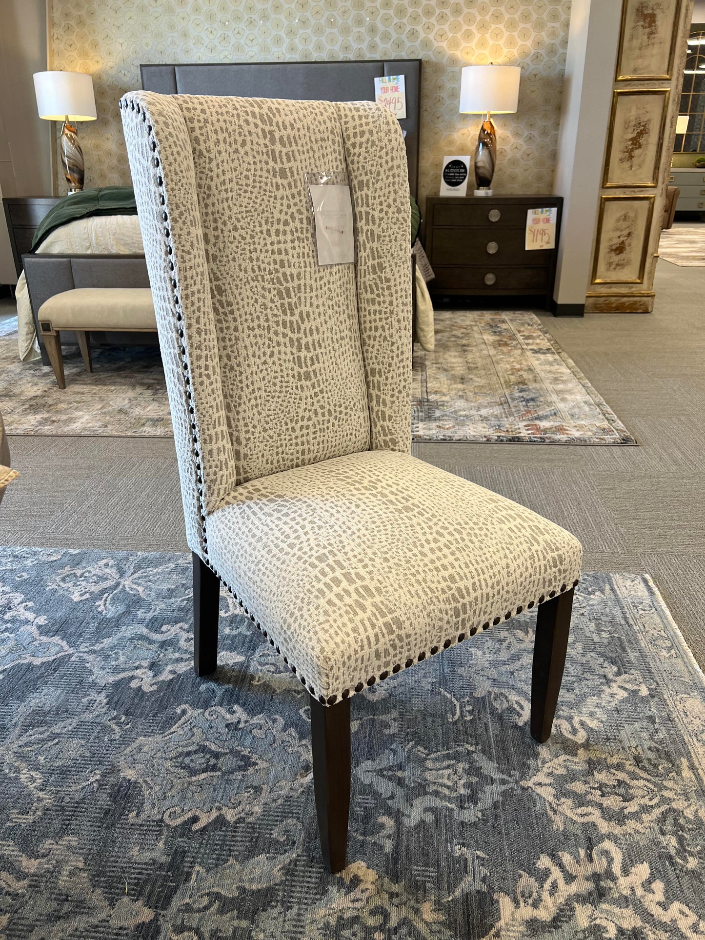 Cream Dining Side Chair