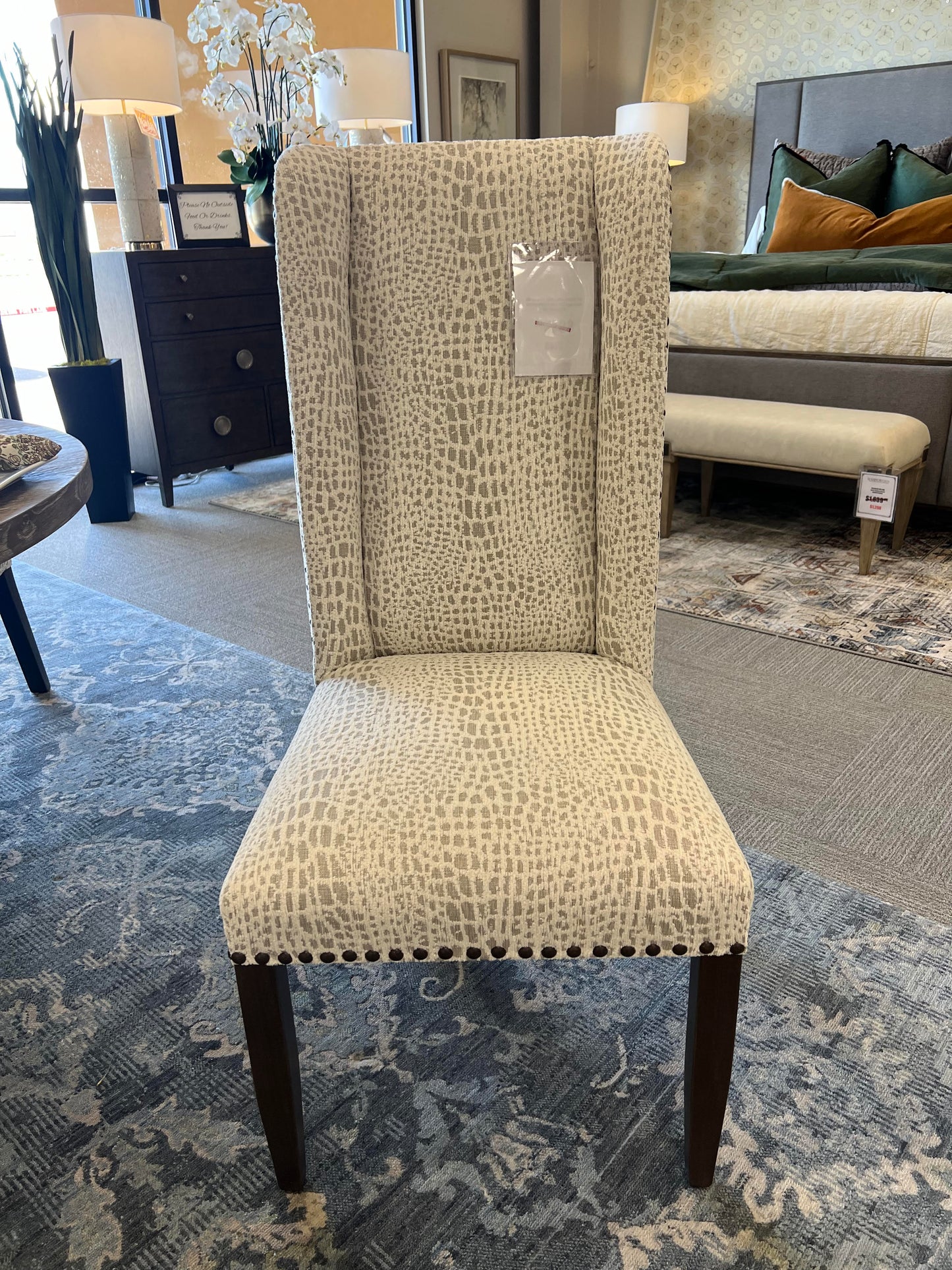 Cream Dining Side Chair
