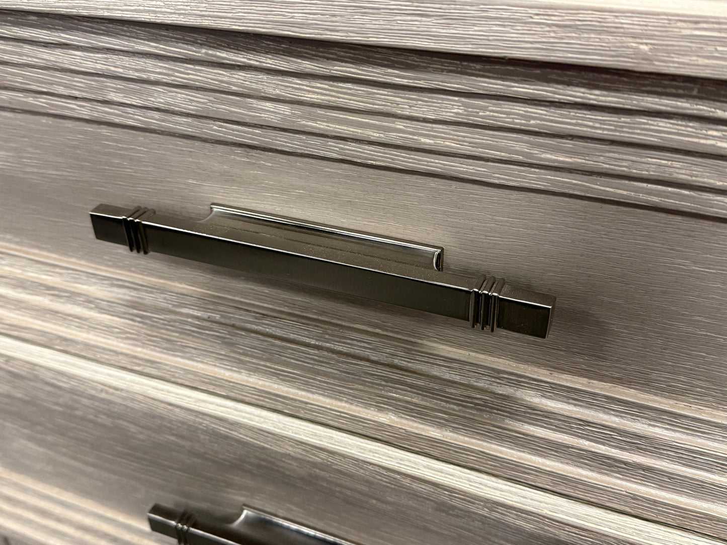 Contemporary Wood 3-Drawer Nightstand