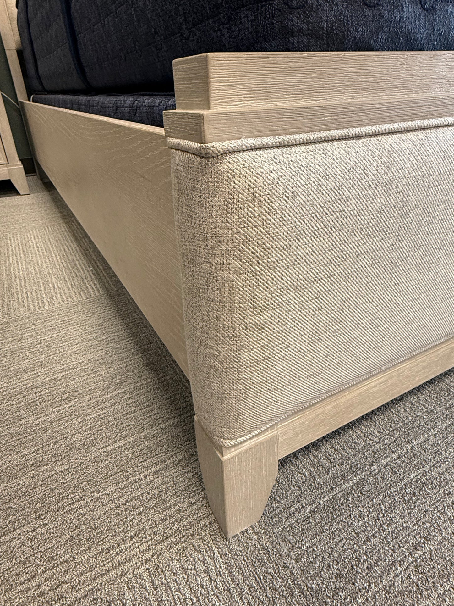 Contemporary Upholstered Queen Bed