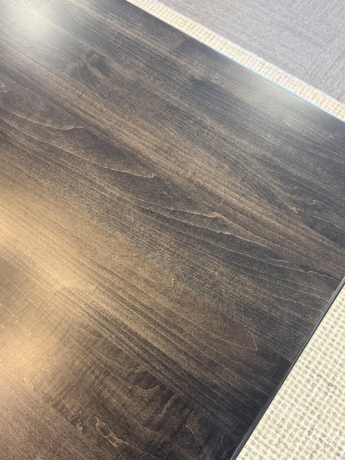 Solid Wood Plank Dining Table