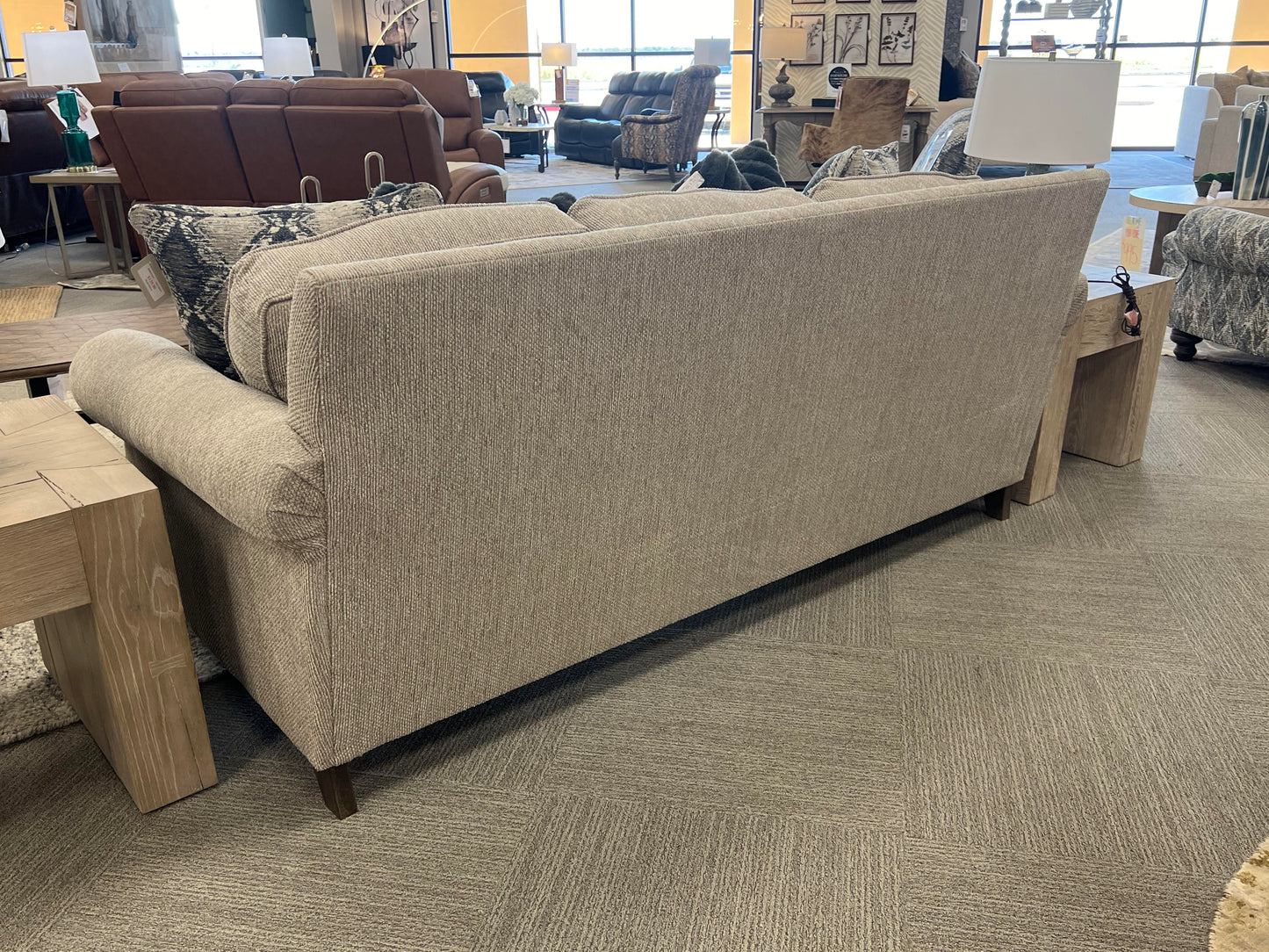 Upholstered Fabric Sofa