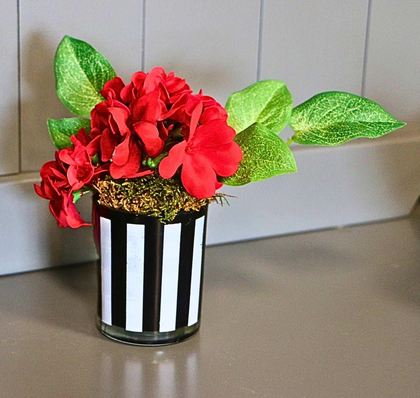 Red Poppy Floral Arrangement