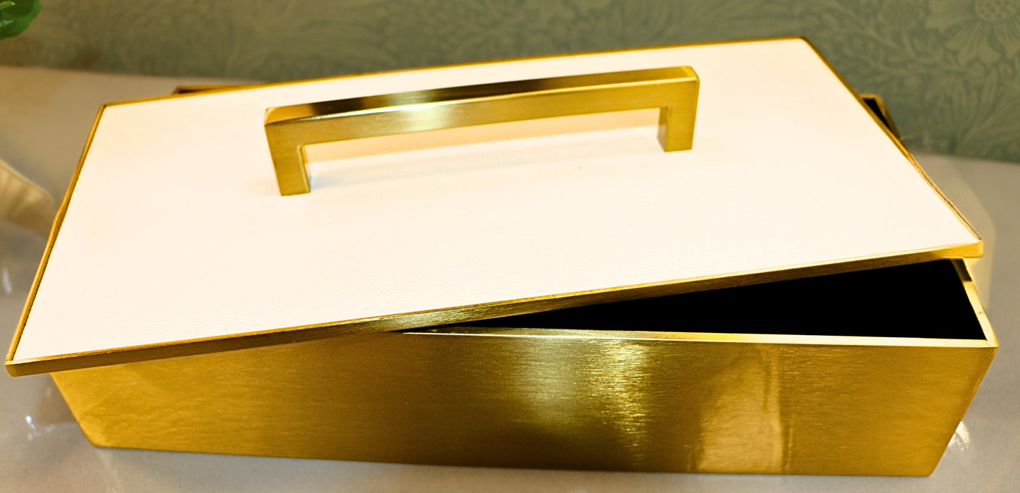 Gold Metal Box