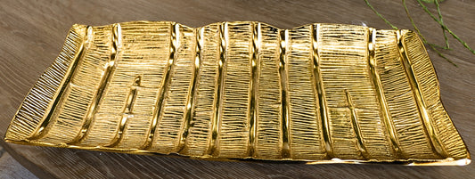 Gold Textured Tray