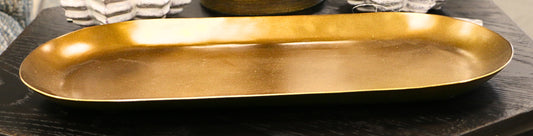 Gold Candle Tray