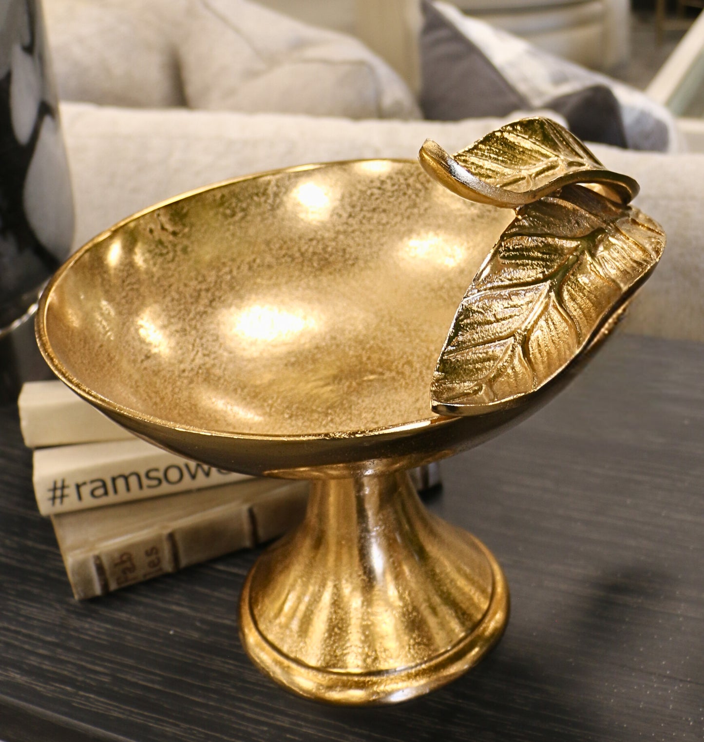 Gold Footed Bowl