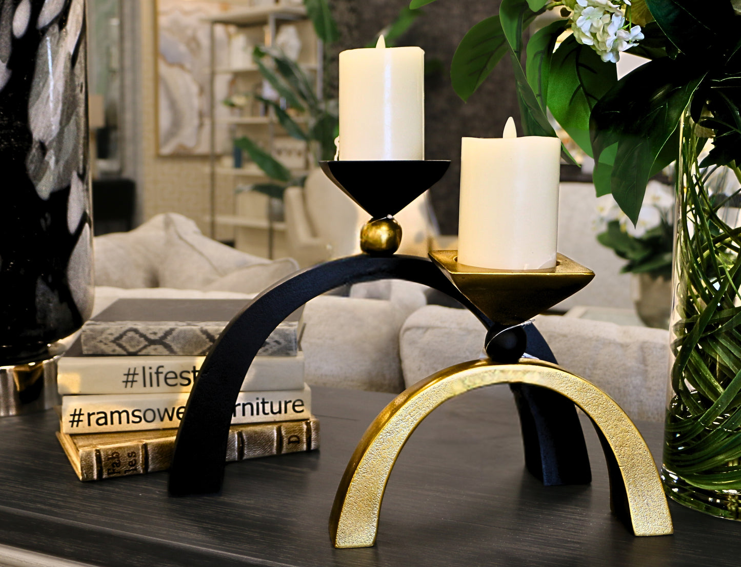 Arch Candleholders