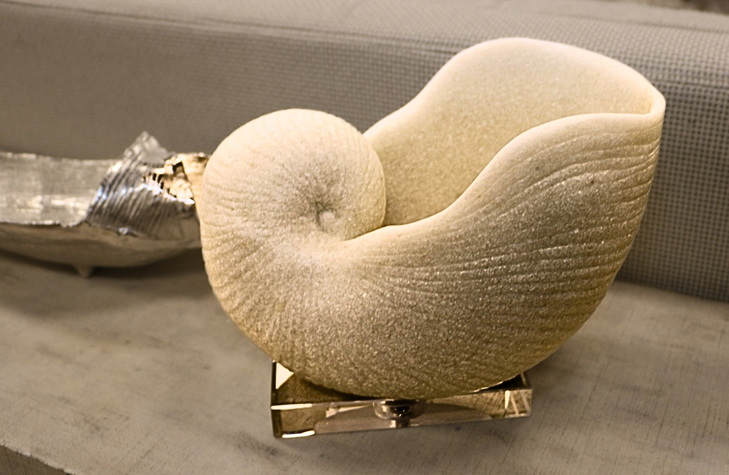 Nautilus Shell Sculpture