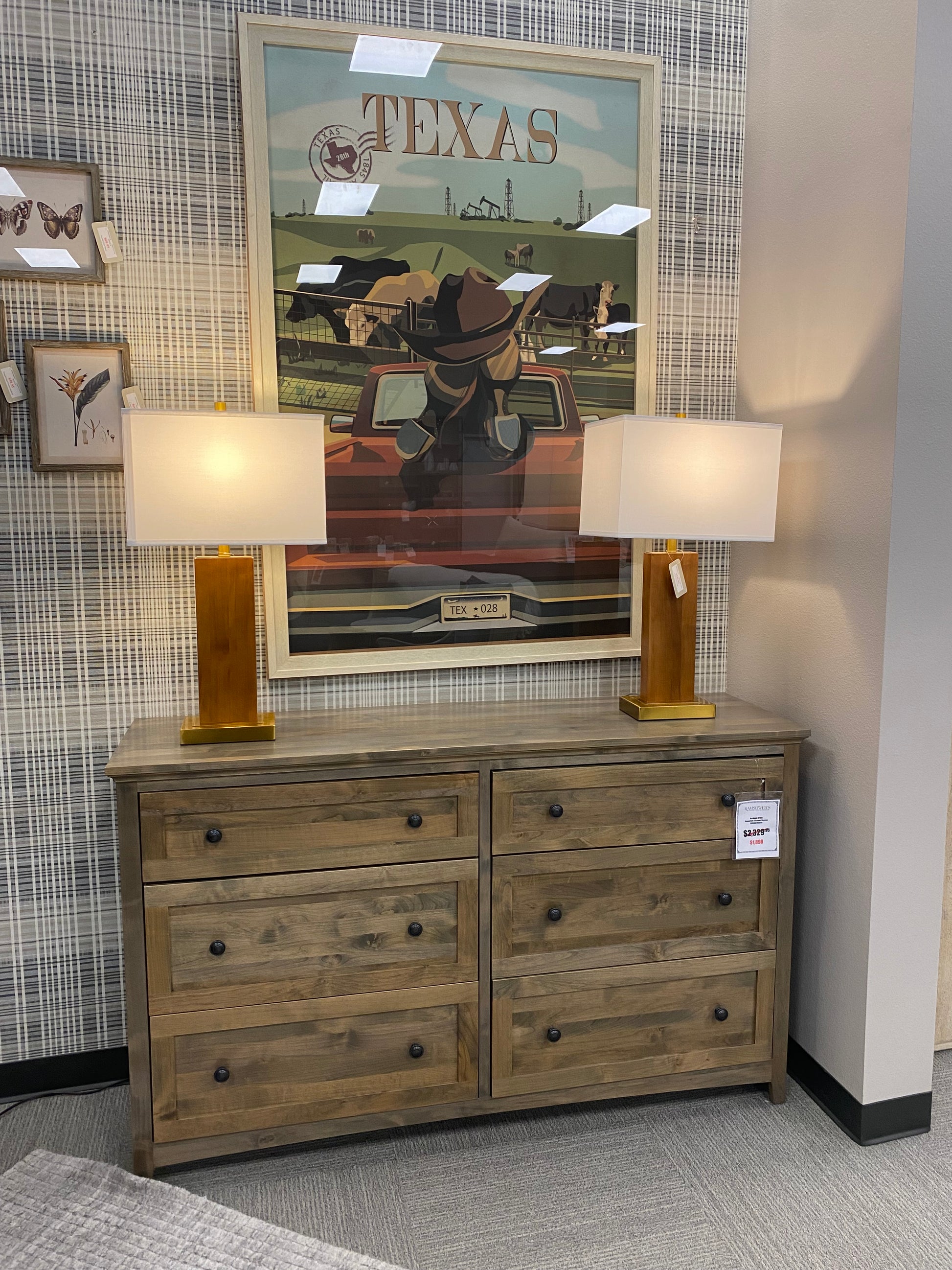 Solid Wood 6-Drawer Dresser – Ramsower's Furniture & Design Solid Wood 6-Drawer Dresser – Ramsower's Furniture & Design