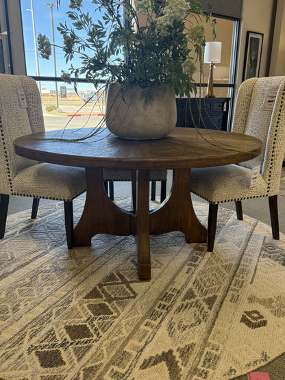 Rustic Round Dining Table