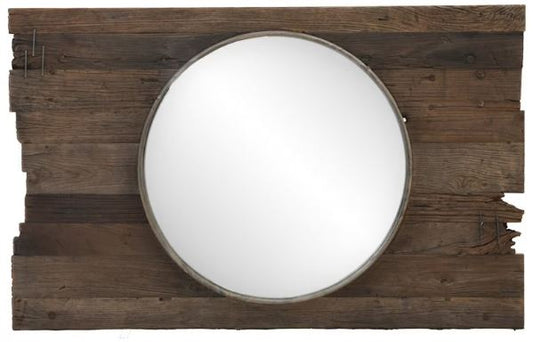 Rustic Elm Mirror