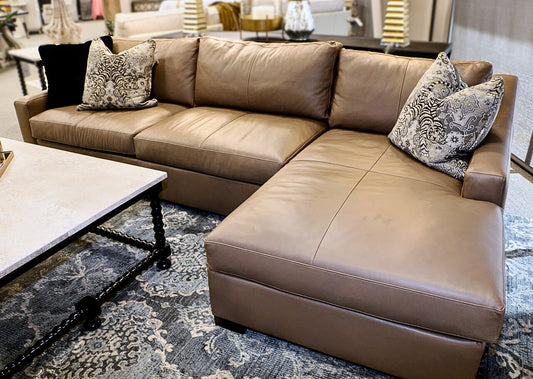 Leather Sectional