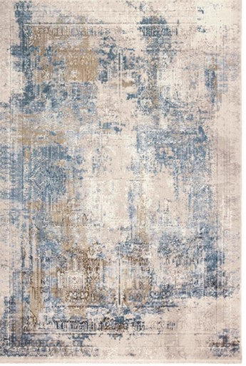 Blue Gray Rug