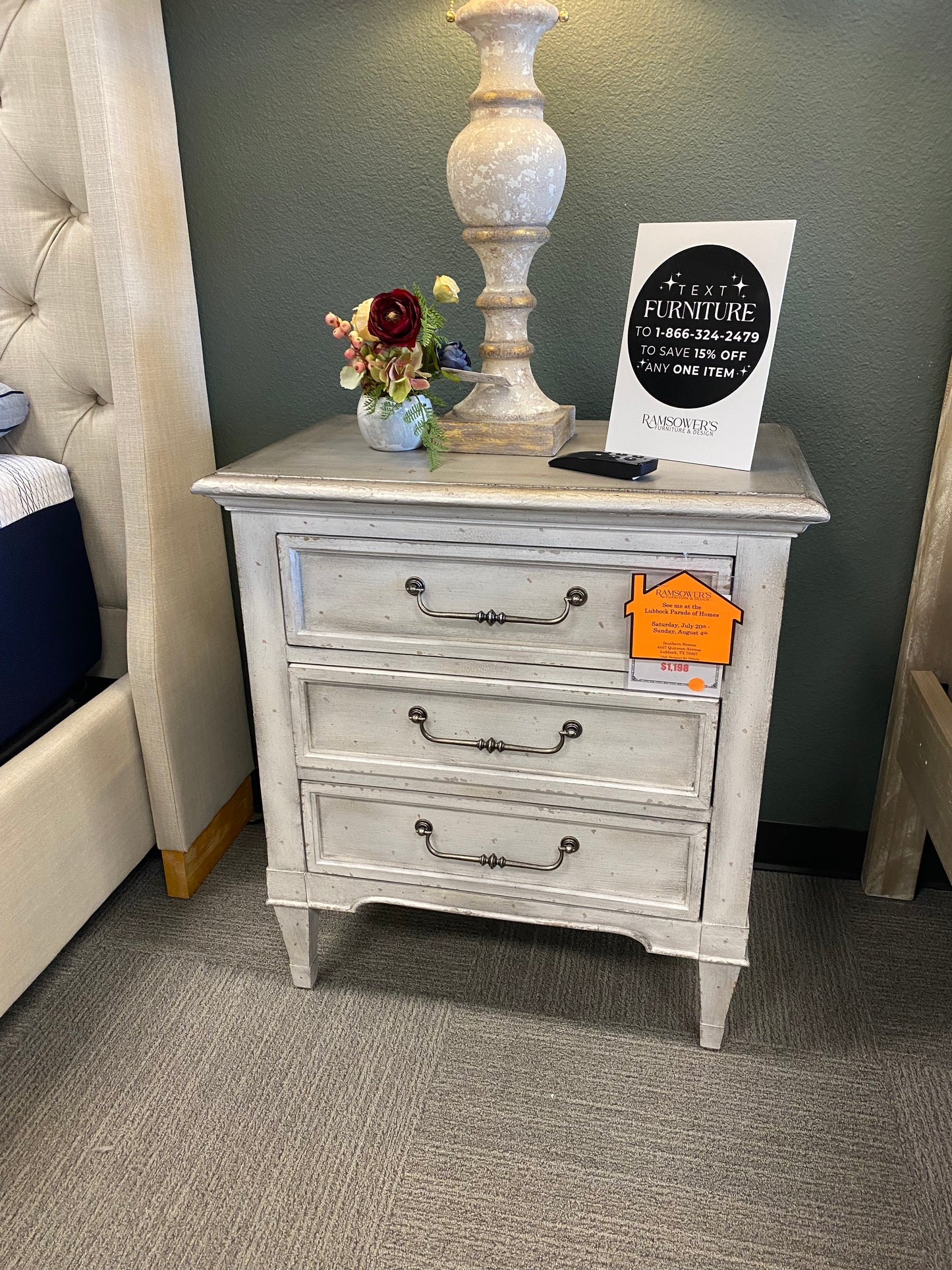 3 Drawer Nightstand