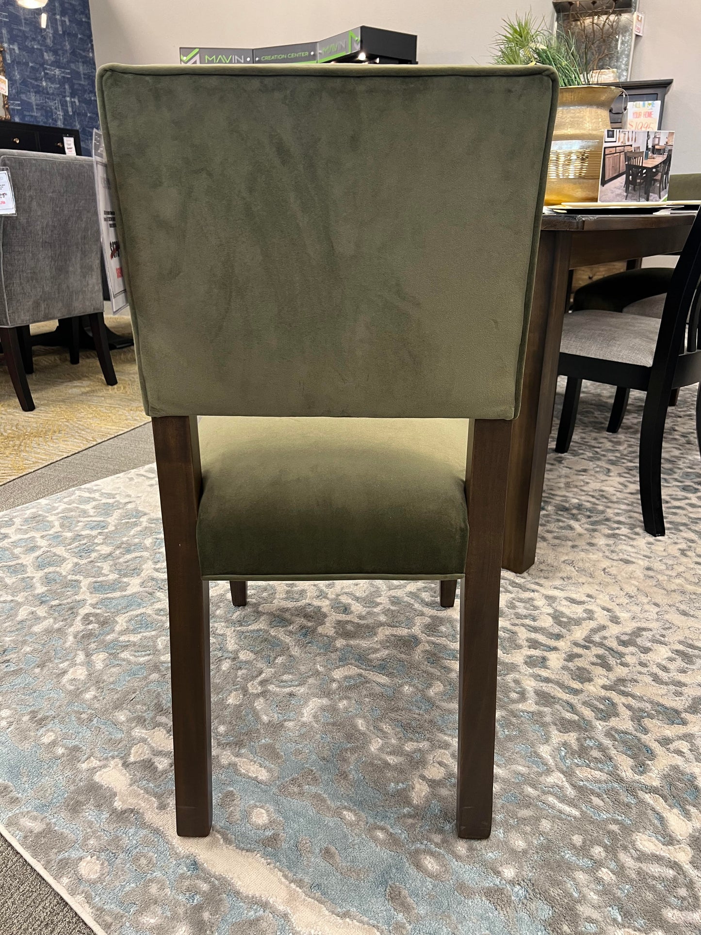 Green Dining Side Chair