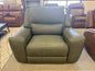 Triple-Power Leather Recliner