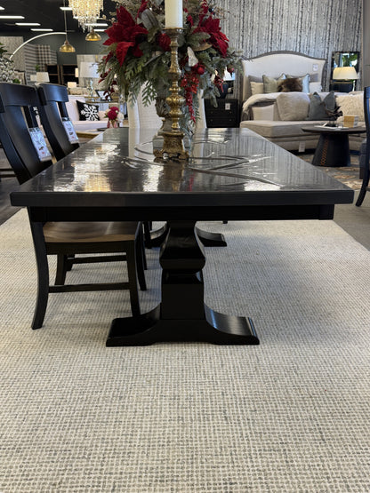 Solid Wood Plank Dining Table