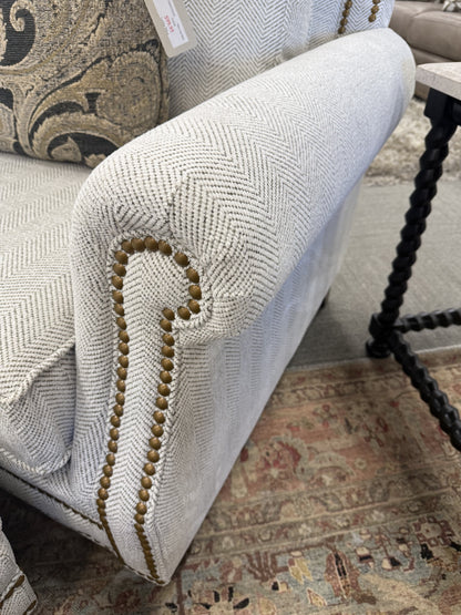 Upholstered Traditional Sofa