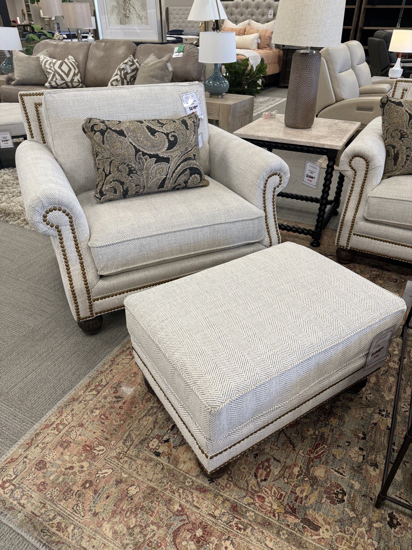 Upholstered Traditional Chair