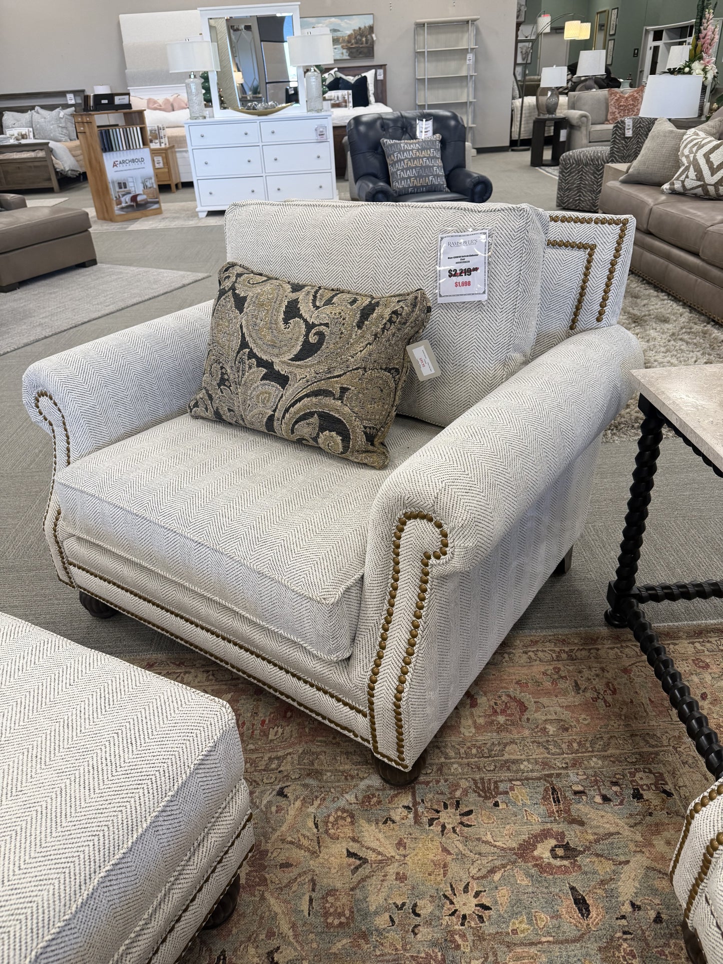 Upholstered Traditional Chair