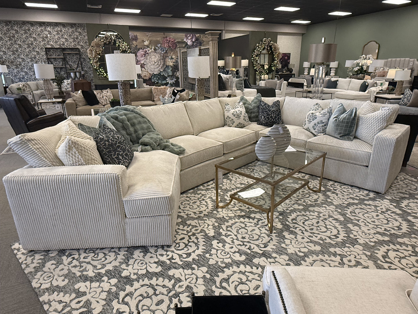 Upholstered 4-Piece Sectional