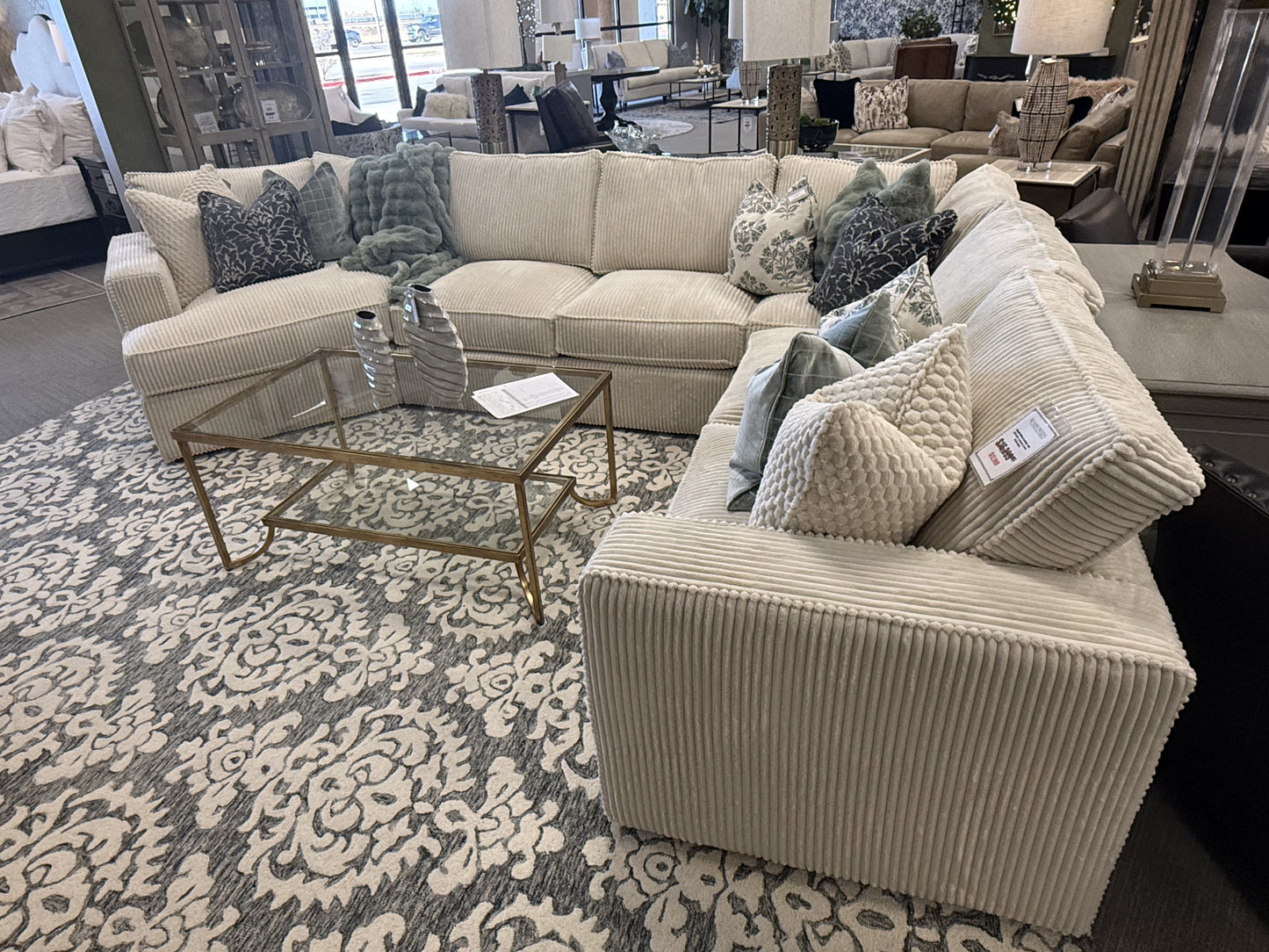 Upholstered 4-Piece Sectional