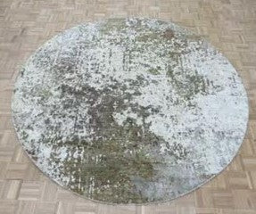 Oushak Round Rug