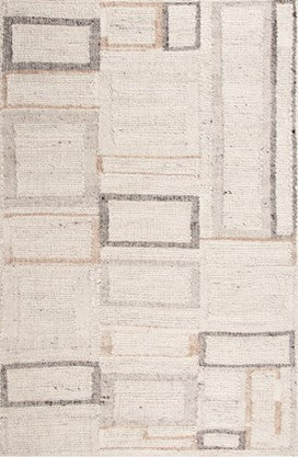 Neutral Squares Rug