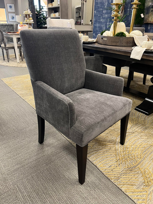 Gray Dining Arm Chair