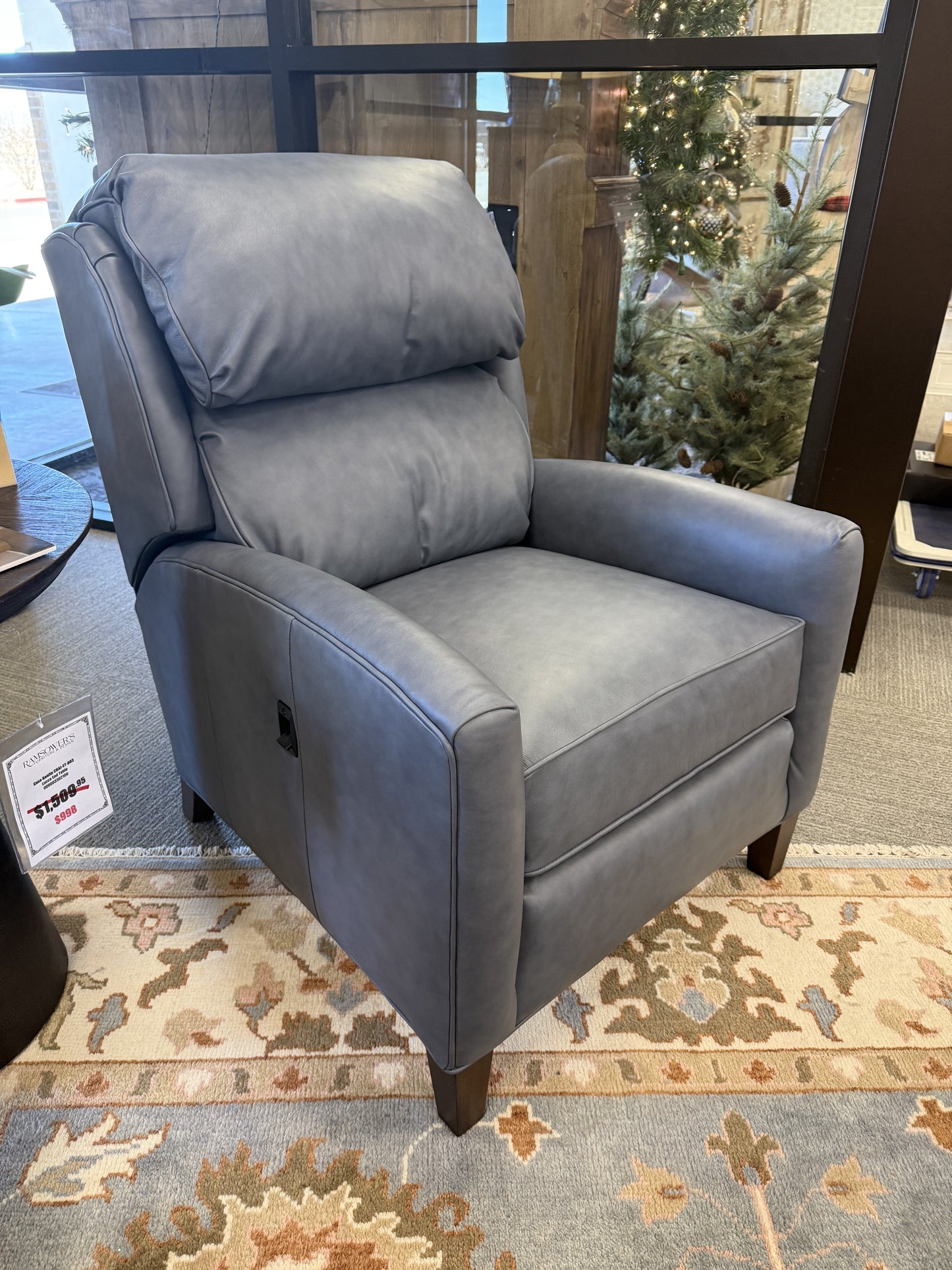 Leather Tiltback Chair