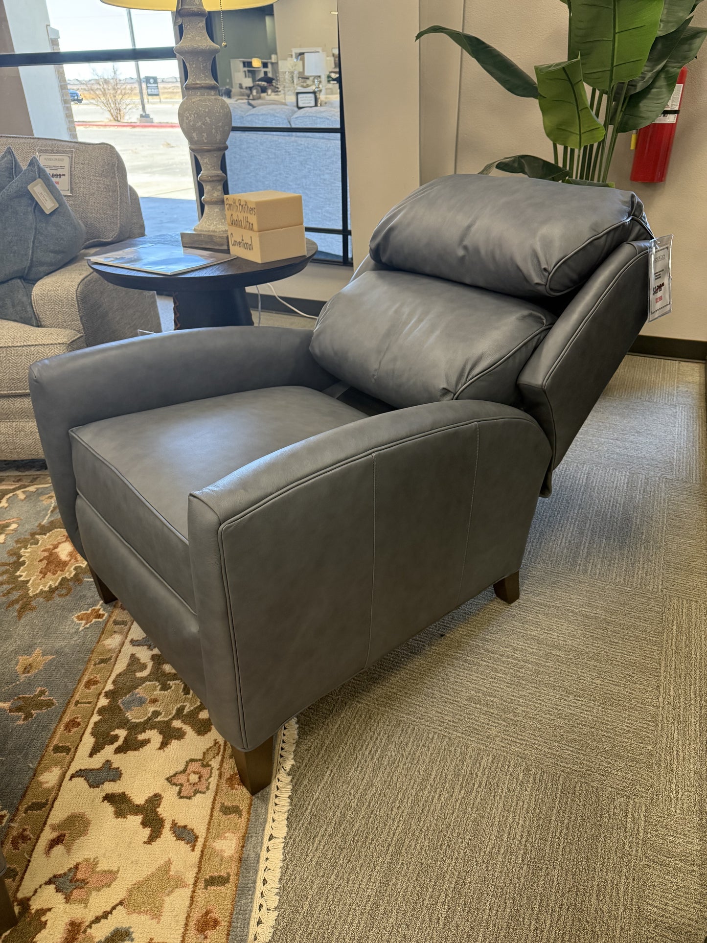 Leather Tiltback Chair